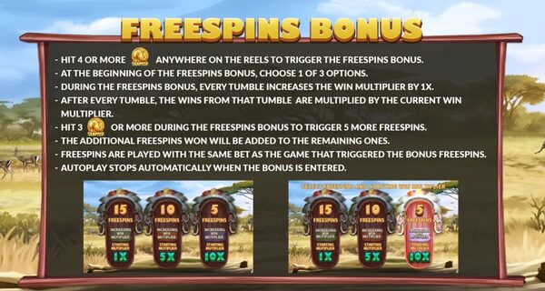 Freespins Bonus