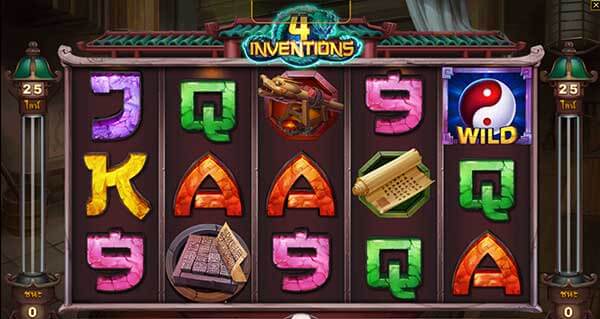 สัญลักษณ์ภายในเกม รีวิวเกม The 4 Inventions