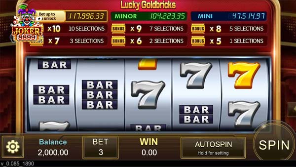 วิธีการเล่นของเกม Lucky Goldbricks